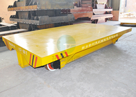 China Flat Cart Heavy Load Steel Pipe Transfer Industrial Trailer on Rail Tracks