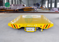 Steelmills Foundries Automated AC-Powered Track Mounted Transfer Cart Heavy Duty Platform Trolley