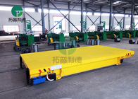 Customized Indutrial Rail Guided Material Handling 25 Ton Transport Cart for molds, coils, ladle
