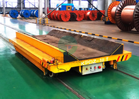 Industrial Material Handling Ferry Motorized Die Steerable Battery Powered RGV Rail Electric Coil Transfer Vehicle