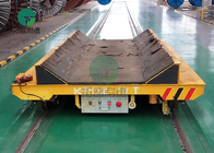 Electric Factory V-Deck Frame Rail Transfer Coil Car 20 Ton Capacity