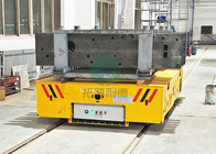 Heavy Load Motorized Industrial Interbay Reliable Material Transfer Trolley for Hot Pipes Handling