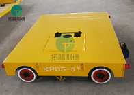 5 Ton Motorized Tool Steerable Material Transfer Trackless Electric Handling Car On Wheels
