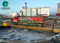 Heavy Duty Motorized Railcar Turntables Railway Locomotive Turntable For Train Station