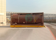 Freight yard custom high load battery mold handling rail cart