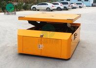Heavy load battery operated steerable agv automated guided vehicle