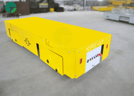 Battery Power Painting Line Factory Motorised Transfer Carts On Rail