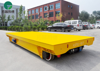 Low Bed 30t Heavy Load Battery Powered Rail Flat Transfer Platform Trolley