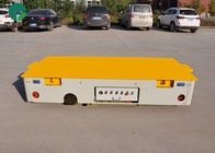 Trackless rechargeable electric steerable flatbed transfer cart