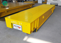 5 Tons Bulk Material Handler Warehouse Tow Cart Electrical With Flat Bed