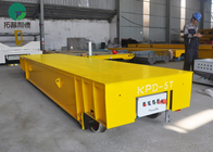5 Tons Bulk Material Handler Warehouse Tow Cart Electrical With Flat Bed