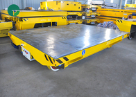 Factory large ton cargo traveling on rail cable powered transfer carts