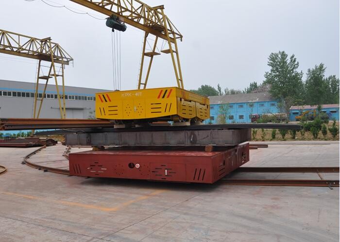Foundry Plant Electric Powered On-Rail Mold Transfer Car For Mould Die Handling
