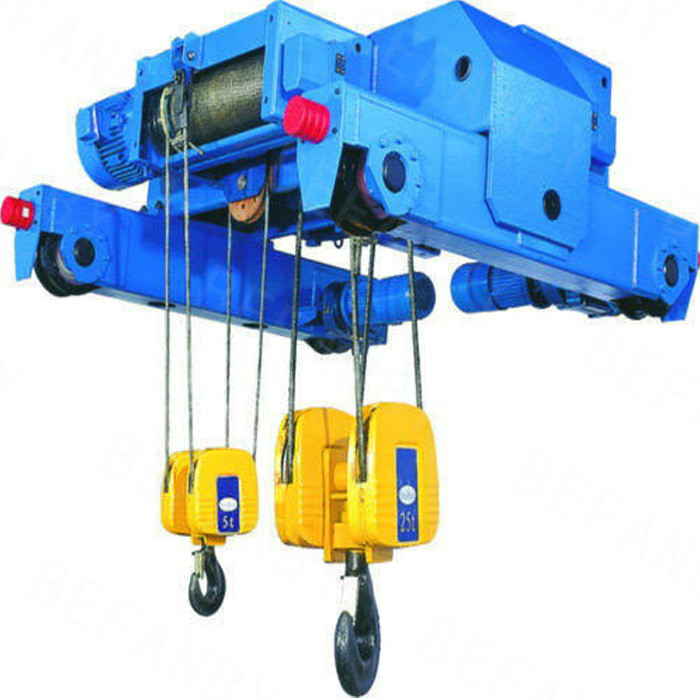 Light duty JK type steel rope chain hoist electric winch 2 ton remote control