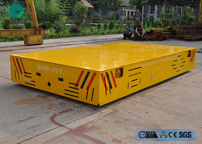 5t  Capacity Motorized Steerable Transport Platform For Netherlands Machinery Parts Plant