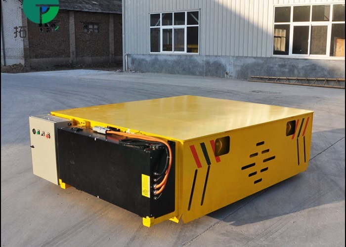 31t industrial die handling cart of rail transfer powered by72v lithium battery