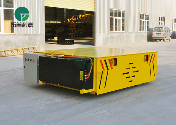 20 Ton Self Propelled Batttery Operated Steerable Transfer Carts For Material Handling