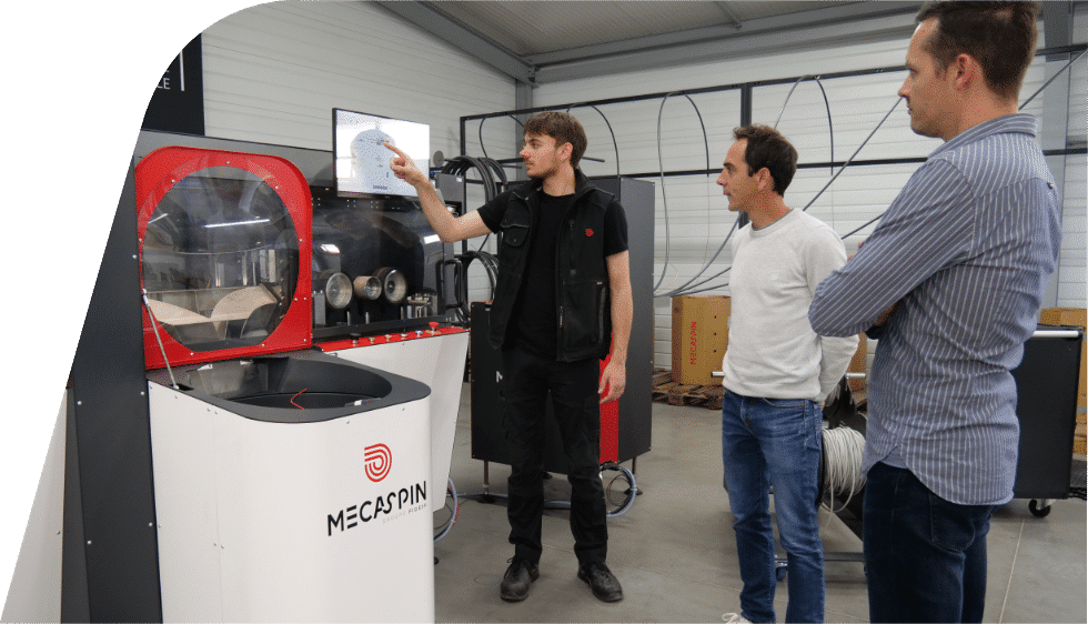 Request to test Mecaspin machines and equipment