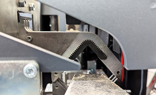 View of wire pulling in MS04