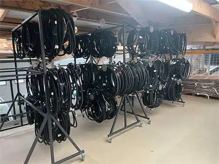 complete turnkey installation of duct carriage