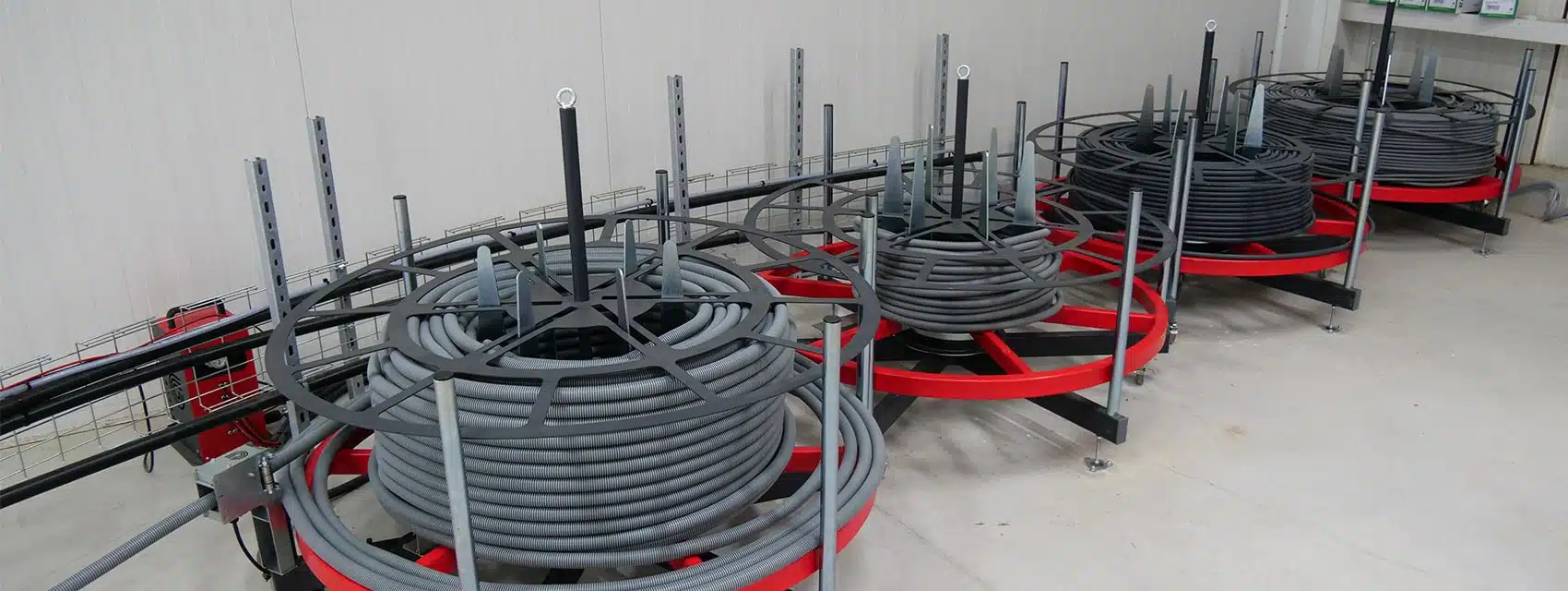 Conduit Unwinding Pack - Supply of the Mecaspin Conduit Prefeeder