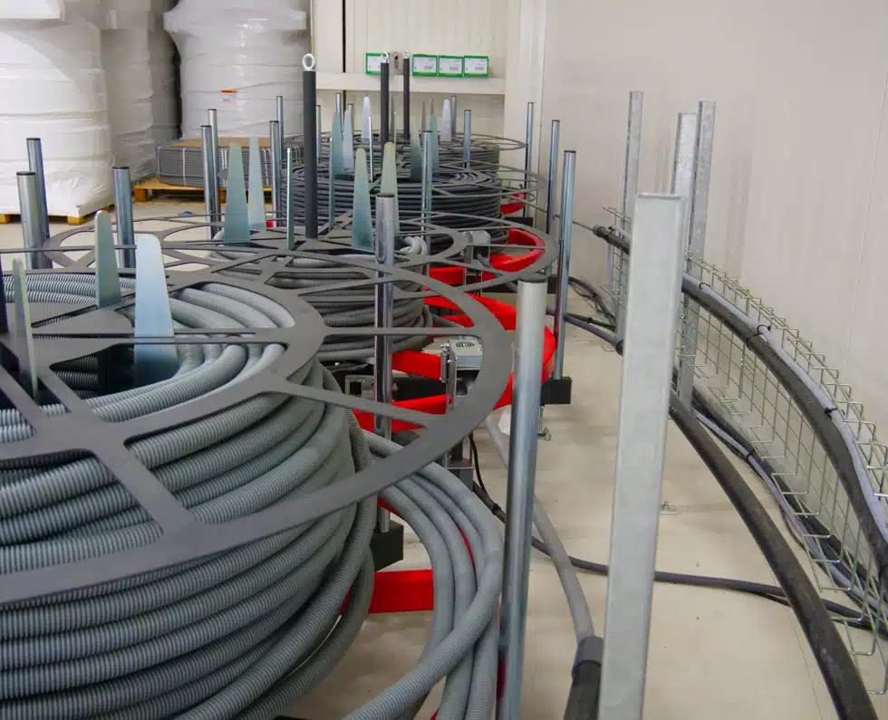 Hose reel pack - Mecaspin - Ocotopus wiring workshop equipment