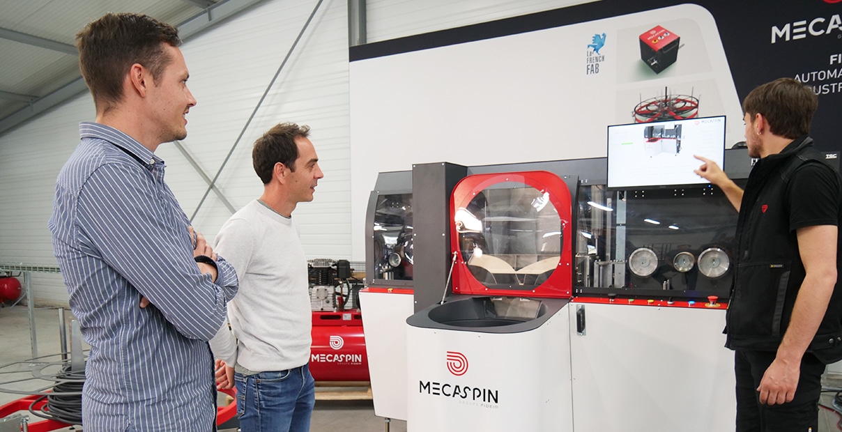Invitation to the Mecaspin showroom