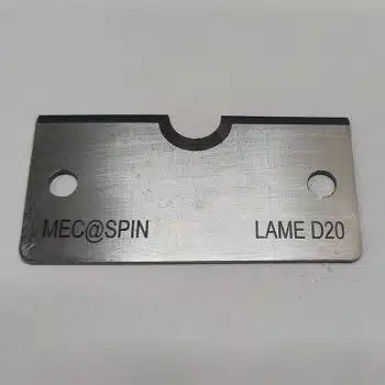 Blade for cutting sheaths and wires