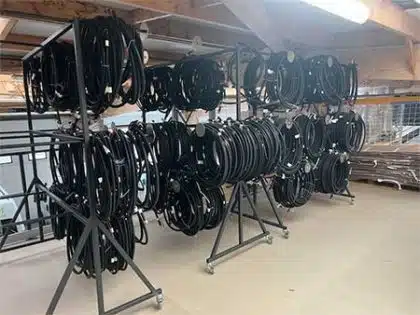 complete turnkey installation of duct carriage