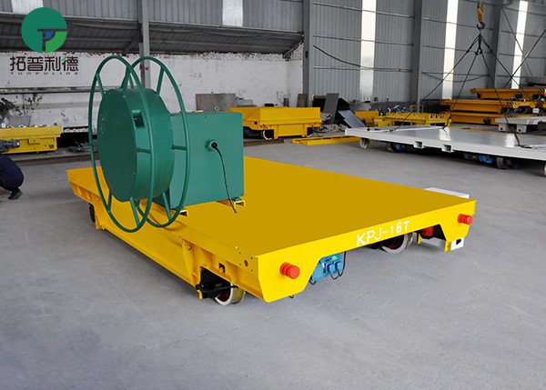 Steel factory cable power high temperature resistance transport cart